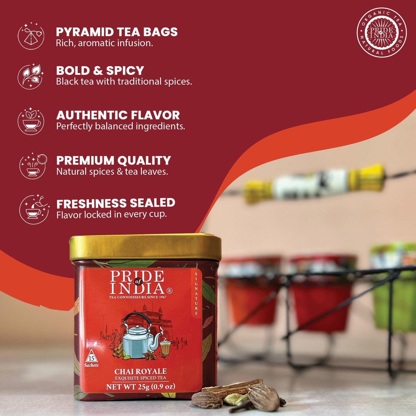 Chai Royale - Exquisite Spiced Tea Bags